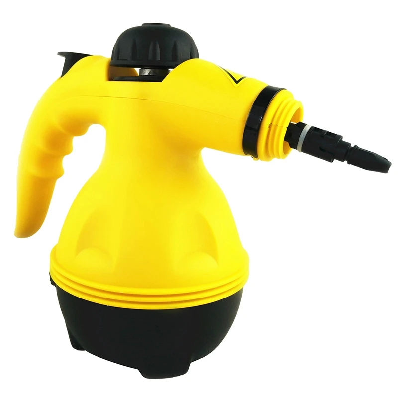 

US Plug New 800W Household Vapor Cleaner Multi Purpose Electric Steam Cleaner Portable Handheld Steamer Attachments Kitchen Brus