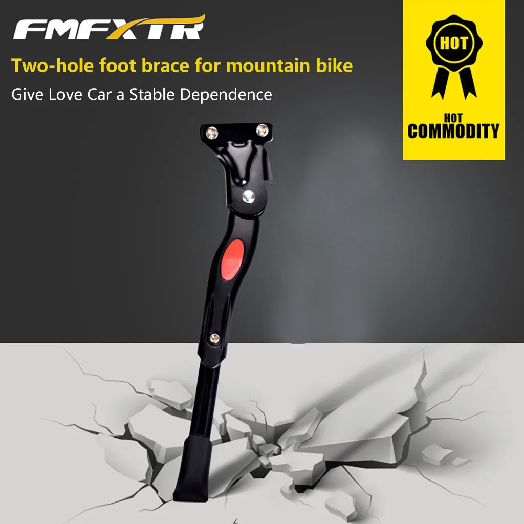 

Adjustable MTB Road Bike Stability Bracket Side Kick Double Hole Bracket Foot Bicycle Parts