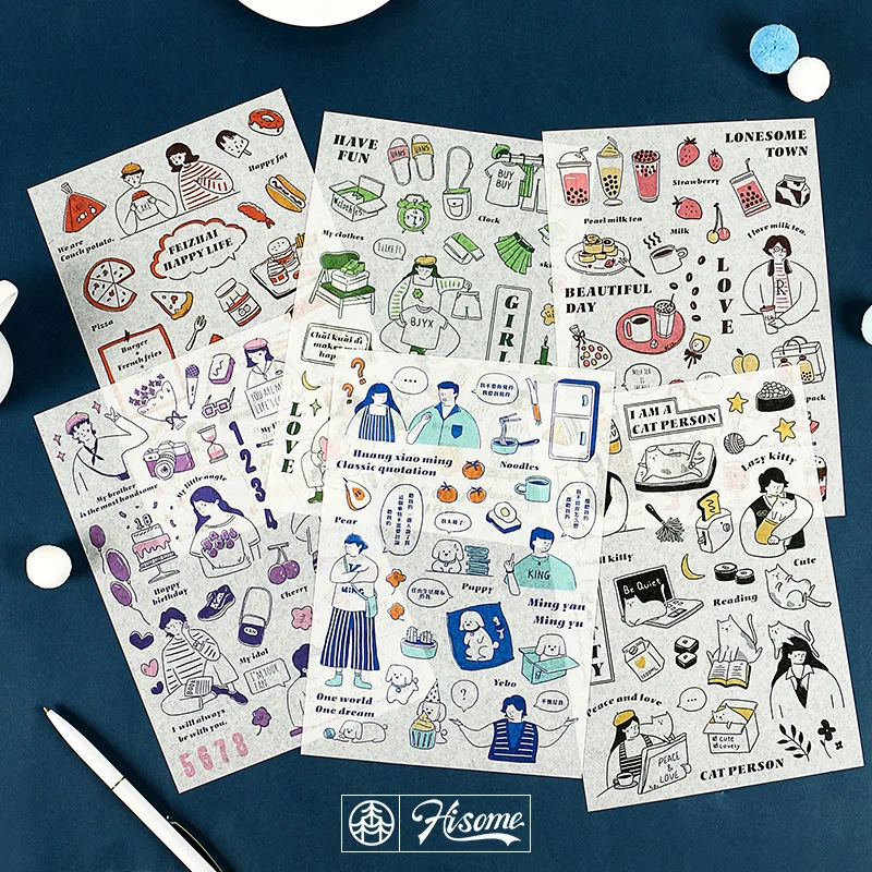 1 шт Kawaii стикер Bullet Journal стикер s Скрапбукинг пользовательские наклейки s Sumikko Gurashi дневник украшение стикер s
