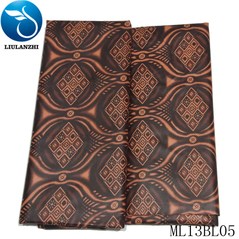 LIULANZHI ткань в нигерийском стиле для мужчин Базен парча 5 ярдов Новое поступление Африканский полиэстер riche Базен ML13BL05