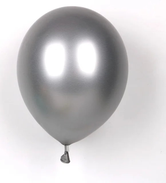 DCM 1/5/10 шт 12 дюймов блестящий металл воздушных шаров из латекса, красивые надувные шары для вечеринки по случаю Дня Рождения@ 1 - Цвет: B
