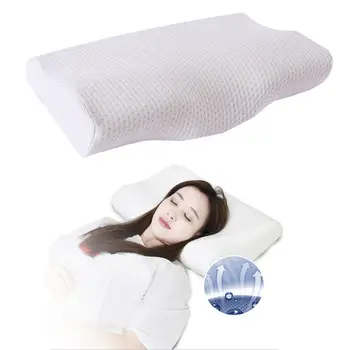 

1pc Memory Foam Bedding Pillow Neck Protection Slow Rebound Memory Foam Pillow Health Cervical Neck 50 * 30 * 11 cm