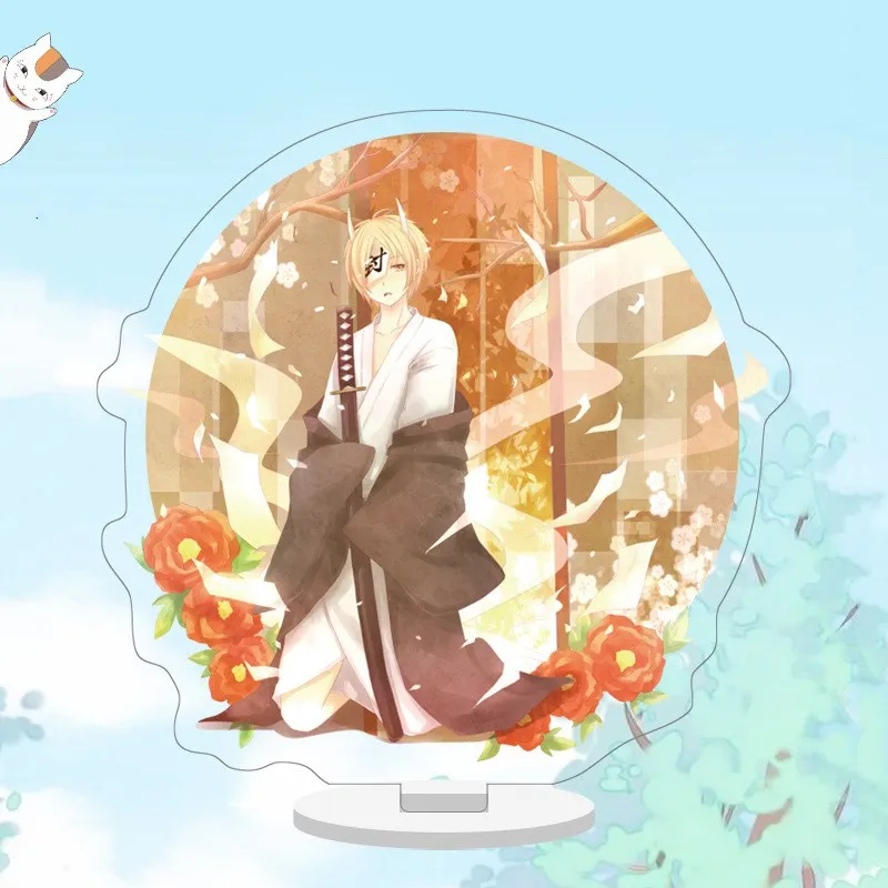 

Natsume Yuujinchou Stand Plate Anime Natsume's Book Of Friend Cartoon Figure Madara Takashi Small Stand Holder Model Cardboard
