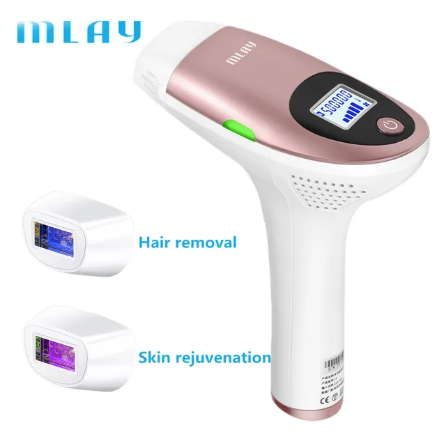 MLAY T3 Laser Hair Removal Epilator Malay Depilator Machine Full Body Hair Removal Device Painless Personal Care Appliance device 1 HR 1SR lamp