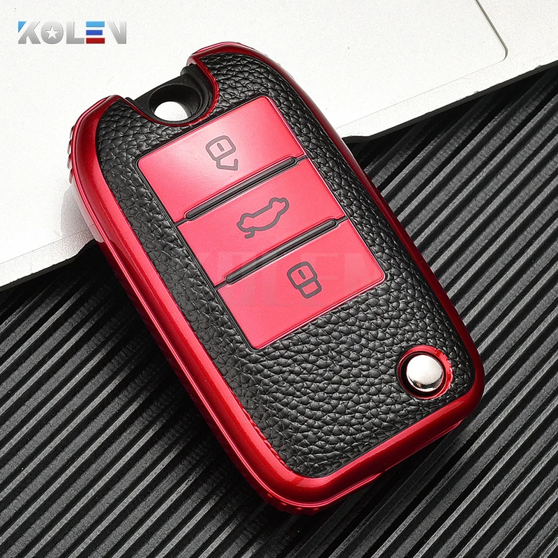 Cover chiave telecomando per MG MG6 ZS i6 EV EZS HS EHS per Roewe RX3 RX5 RX8 i5 i6 ERX5 2017 - H5df64f371c7045a5a0f5684c8a174f64L