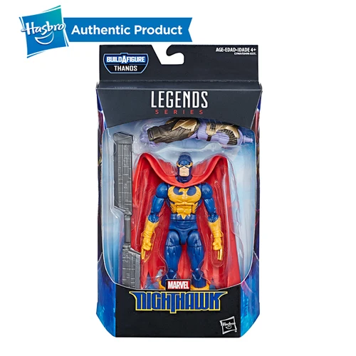 Nighthawk Hasbro «Человек-паук», с героями комиксов Марвел, легенды серии далеко от дома 6-дюймовый паук Для женщин Коллекционные Фигурки Коллекция для девочек и мальчиков - Цвет: Nighthawk