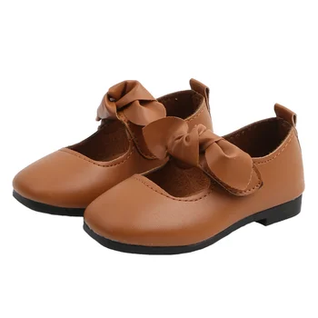 

Baby Girls Party Princess Leather Shoes Flat School Shoes Wedding Bow Toddler Kids Dress Shoes 1 2 3 4 5 6 7 8 9 10 11 12 Years