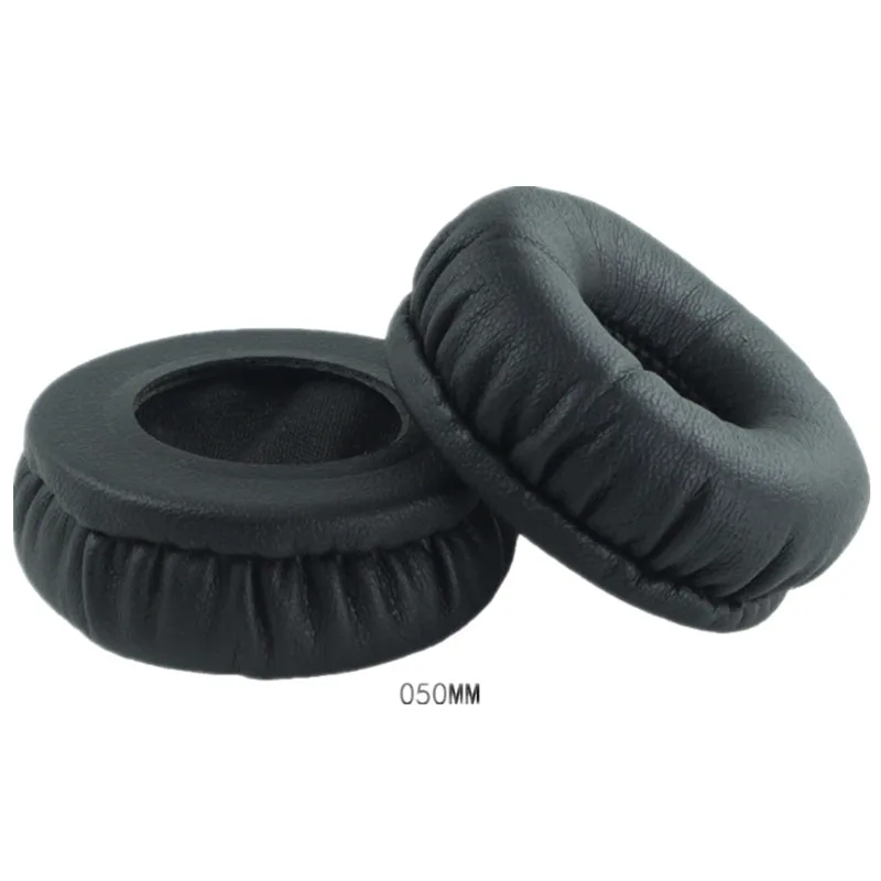 50mm 60mm 70mm 110mm Replacement foam ear pads cushions for headphones Quality Protein Leather memory cotton round (3)