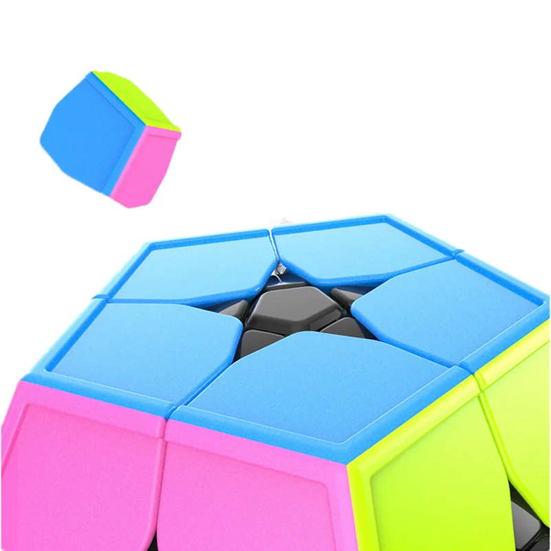 2x2 Stickerless Cube - MoYu Speed Magic Puzzle Toy - Genuine Magico Rubi  Cubos