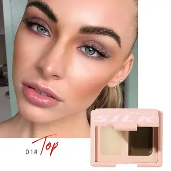 

Two-color Double-effect Eyebrow Styling Eyebrow Cream Makeup Kit Lasting Eyebrow Gel Women Eyebrow Tint Pomade Cosmetics TSLM2