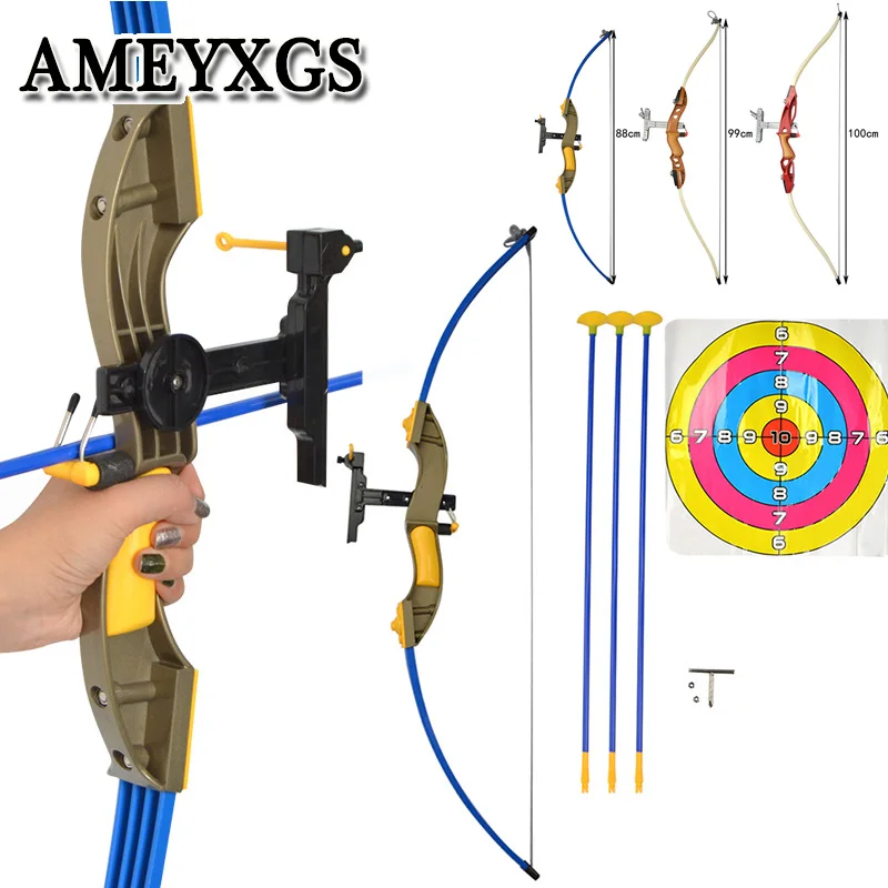 SAMTITY Replacement Suction Cup Arrow Archery Set for Children Archery Game Safety Rubber Arrows for Teens Shooting Training 
