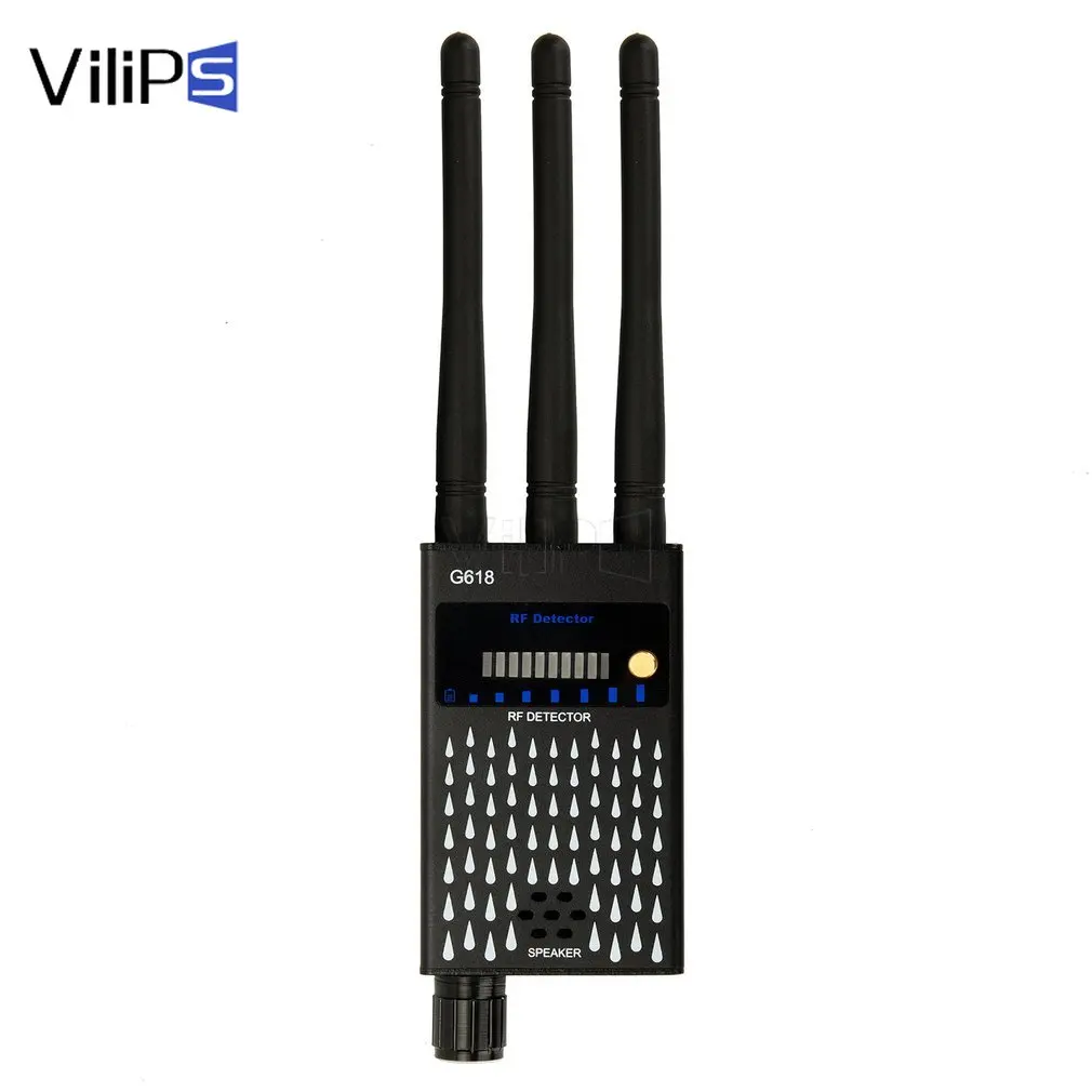 Vilips Detector Antenna Anti-Spy RF CDMA Signal Finder For GSM Bug GPS Tracker Wireless Hidden Camera Eavesdropping G618