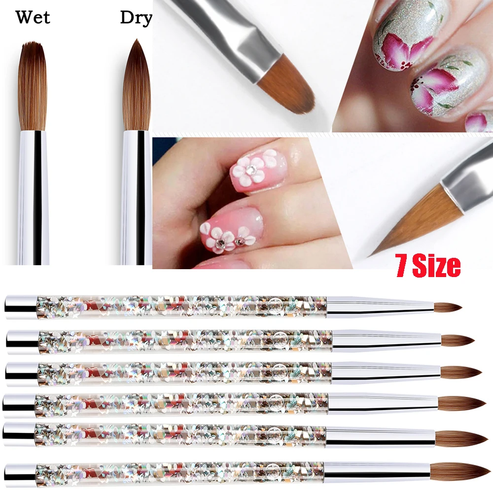 paint brushes for acrylic nails