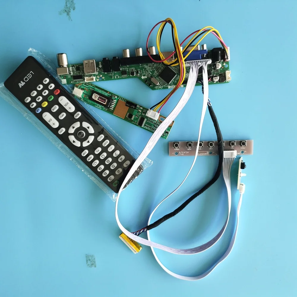 

Комплект для LTN141P2-L01 монитор AV HDMI USB 1400x1050 аудио пульт дистанционного управления ЖК-дисплей Экран VGA плата контроллера ТВ LVDS Панель светодиодный Дисплей 14,1"
