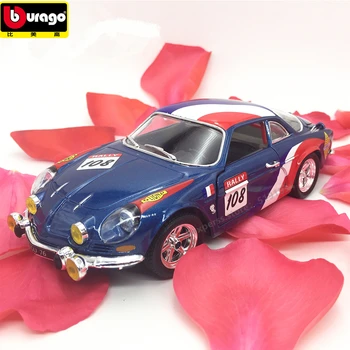 

Bburago 1:24 Renault Alpine A110 alloy car model simulation car decoration collection gift toy