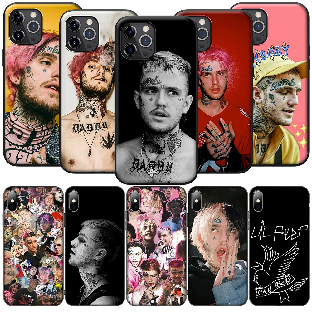 GX123 Lil Peep силиконовый мягкий чехол для iPhone 13 12 Mini 11 Pro XS Max XR X 8 7 6 6S Plus 5 5S SE 2020 |
