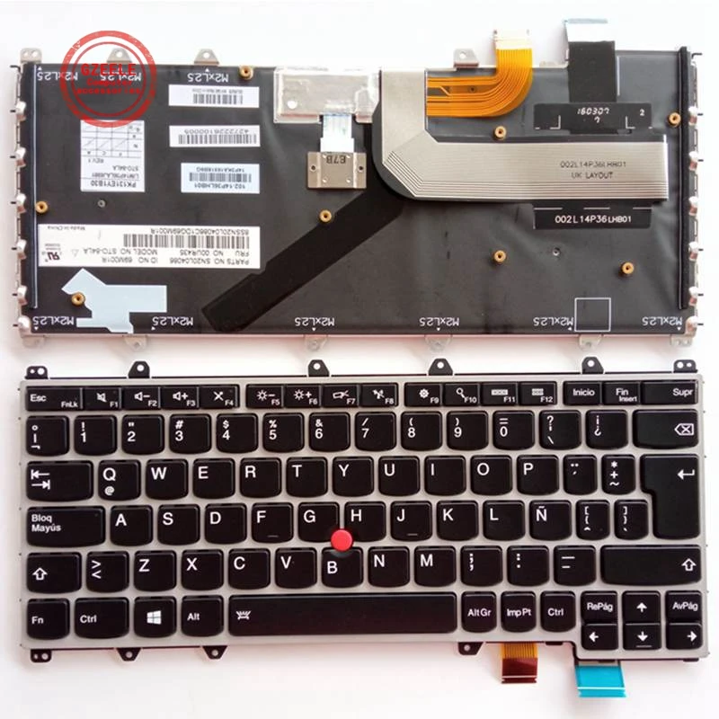Latin LA/SP/FR/BR/UK New Keyboard for Lenovo Thinkpad Yoga 260 370