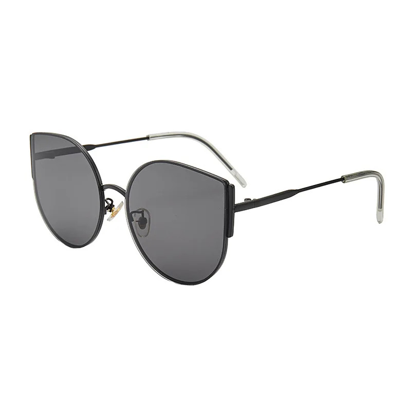 Новые солнцезащитные очки "кошачий глаз", очки для вождения, Ретро стиль, модные, оправа, треугольник, UV400, металлические очки, мужские, женские солнцезащитные очки