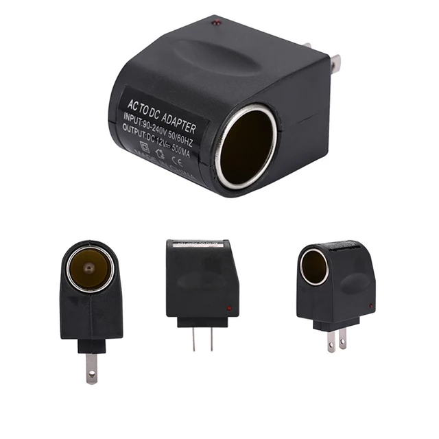 AC 220V zu DC 12V Mini Auto Zigarette Leichter 1A 2A 3A EU Stecker Auto  Ladegerät Transformator Adapter buchse Auto Elektronische Geräte -  AliExpress