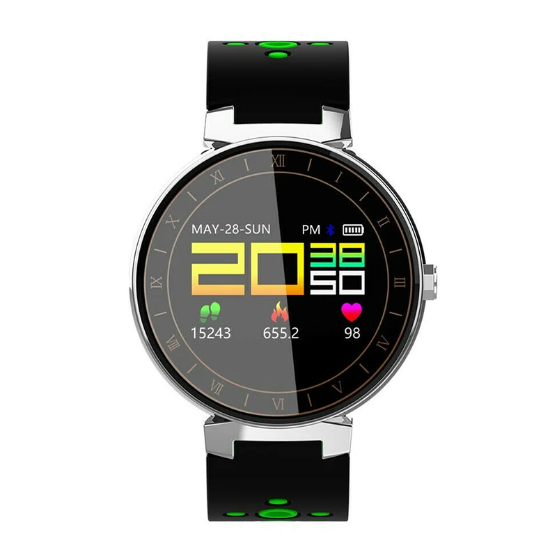 New 0.95In TFT Bluetooth Smart Watch Blood Pressure Heart Rate Monitor Sport Watch DOM668