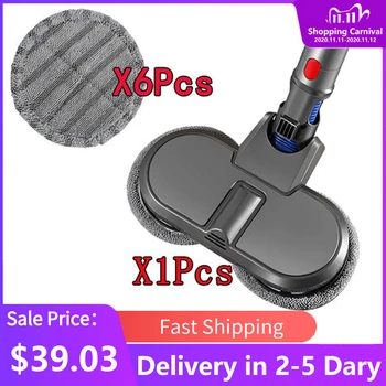 

For Dyson V7 V8 V10 V11 Replaceable Parts Home Vacuum Cleaner mop Head Electric Mopping Brush + Vacuum Cleaner Cleaning Cloth