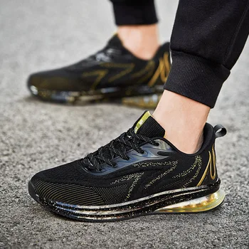 

2020 Fashion Hot Sell Running Shoes Men Breathable High Quality Trainer Sneaker Air Cushion Outdoor Sports Shoes Made In China