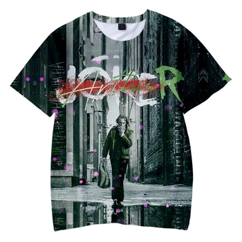 

2019 Joker New album Boys Summer T Shirt TJ Kids 3d Print Tshirt For Boys Girls Children Clothes 4 5 6 7 8 9 10 12 Year