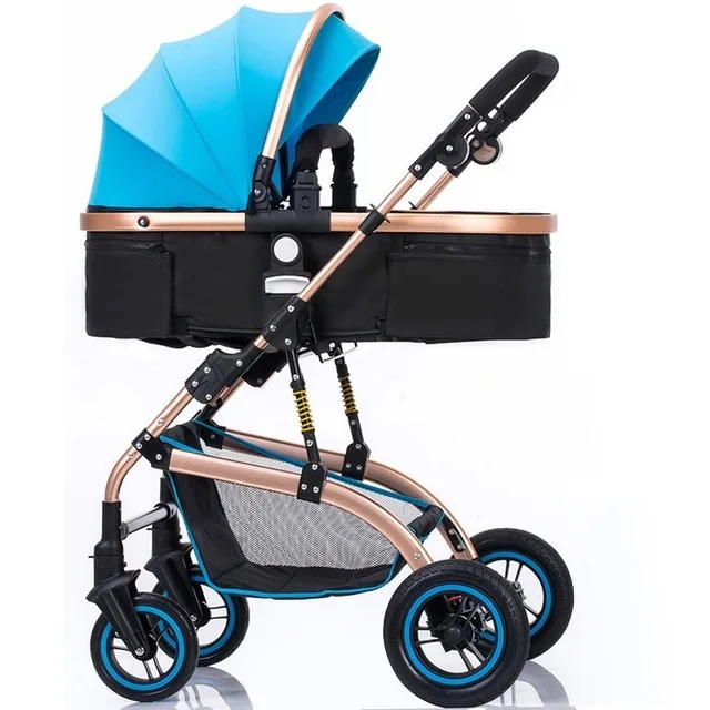 Newborn baby stroller baby Pushchair High Landscape Stroller baby pram strollers for 0-36 months baby can sit can lie