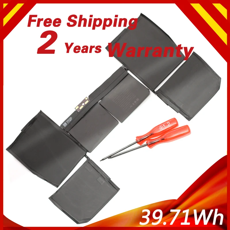Golooloo 7,55 V 39.71Wh A1527 Аккумулятор для ноутбука Apple MacBook retina A1534(- год) MF855 MJY32 MK4M2