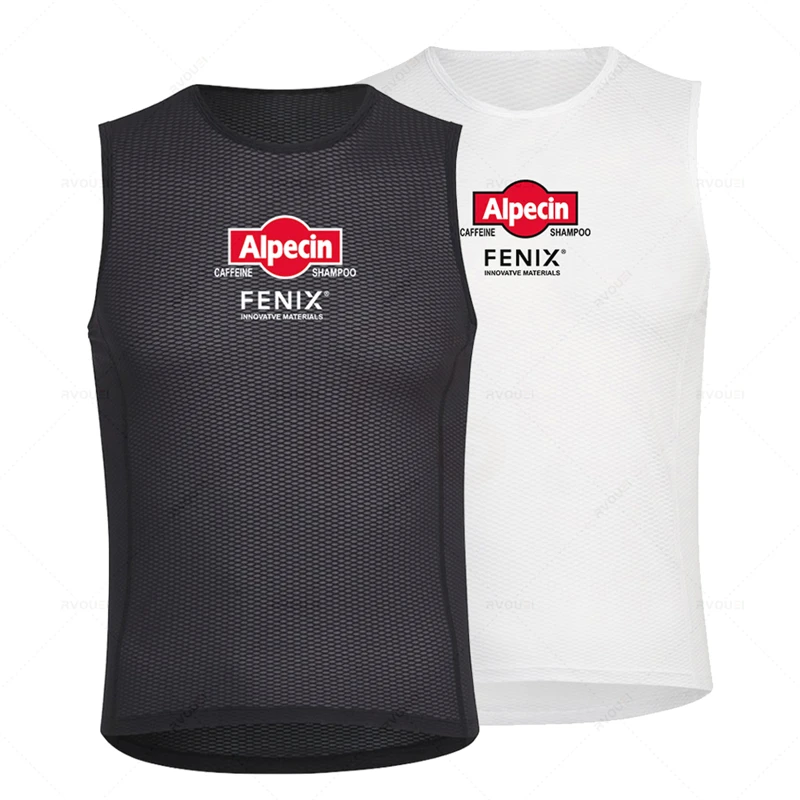 Alpecin Fenix Cycling Vest For Men Breathable Quick Dry Mesh Road Bike MTB Sleeveless Underwear Outdoor Bicycle Shirts Ropa | Спорт и