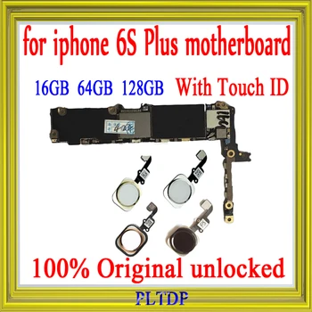 

Factory unlocked for iphone 6S Plus Motherboard with/No Touch ID,100% Original for iphone 6S Plus logic Board