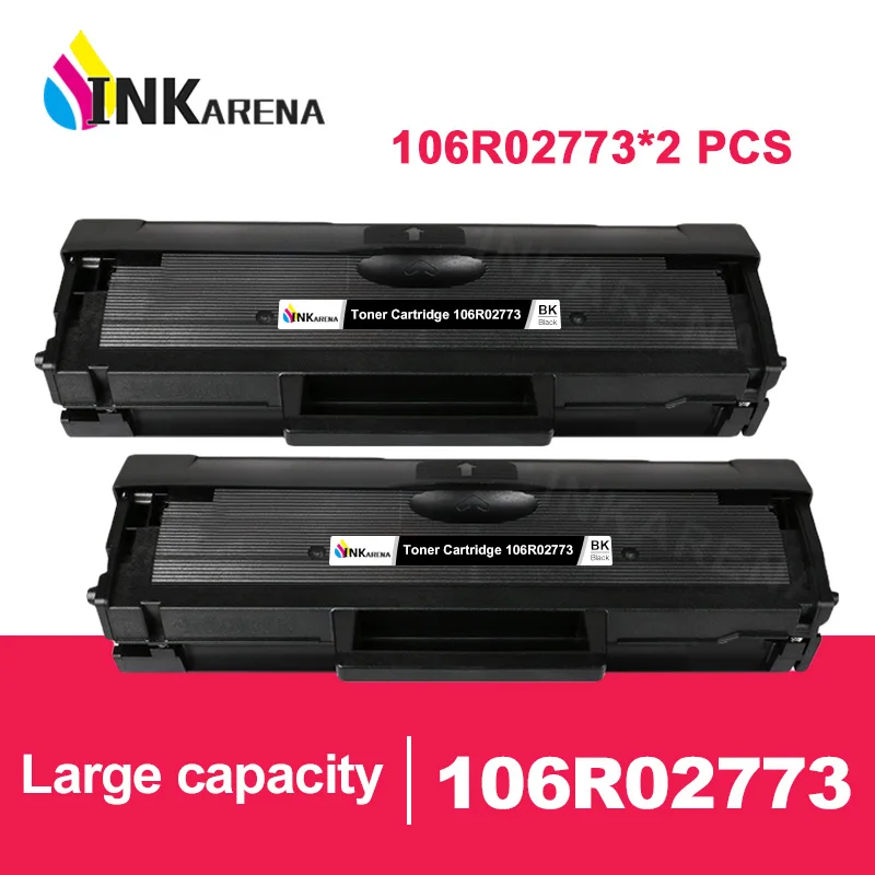 INKARENA 2 шт. 106R02773 тонер-картридж совместимый для Xerox Phaser 3020 WorkCentre 3025 картридж