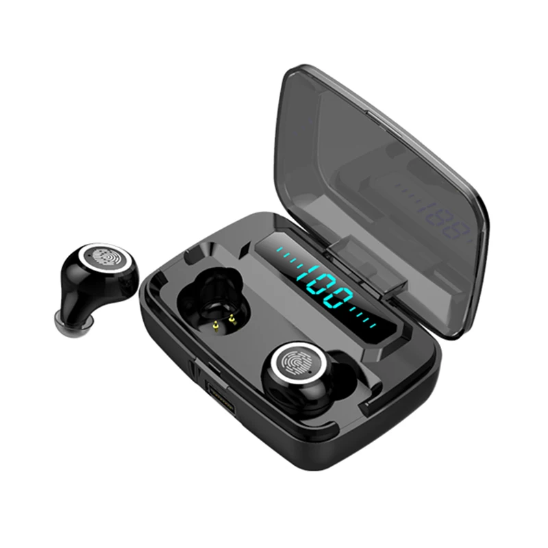 M11 TWS 3500mAh LED Bluetooth Wireless Earphones Headphones Earbuds Touch Control Sport Headset Noise Cancel Earphone Headpho