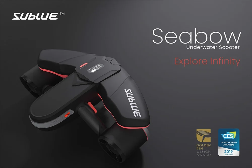 Sublue Seabow Professional Smart Electric Underwater Scooter for Diving Snorkeling in the Water hand-held Diving equipment