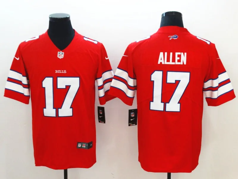 Бежевый Мужчины Buffalo Josh Allen Tremaine Edmunds Tre'Davious White LeSean McCoy Vapor Untouchable Limited игрок Джерси - Цвет: Бежевый
