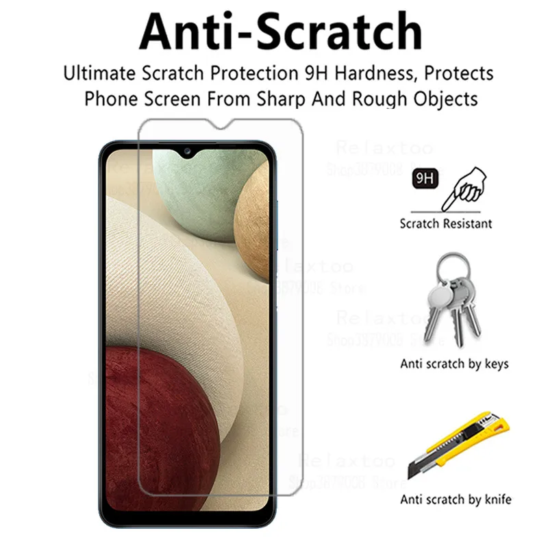 3-Pack Premium Tempered Glass Screen Protectors - 6.5''