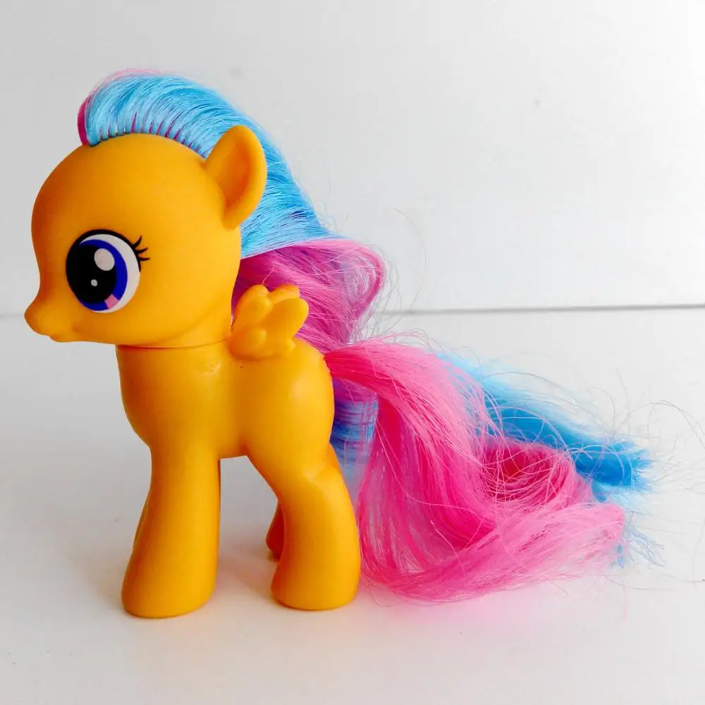 Кукла из ПВХ с гривой Scootaloo 6 см|Трансформеры и роботы| |