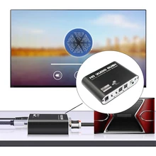 2 шт 5,1/2,1 канальный AC3/DTS цифровой аудио конвертер передач объемный звук пик декодер HD плееры для ПК dvd-плеер, HD Xbox 360