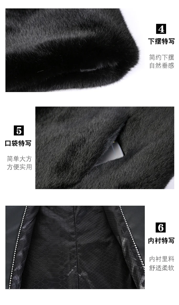 petite genuine leather coats & jackets Warm Winter Hooded Jacket Men Casual 100% Mink Fur Coats and Jackets Mens Clothing Overcoats Veste Homme WPY4448 genuine leather blazers