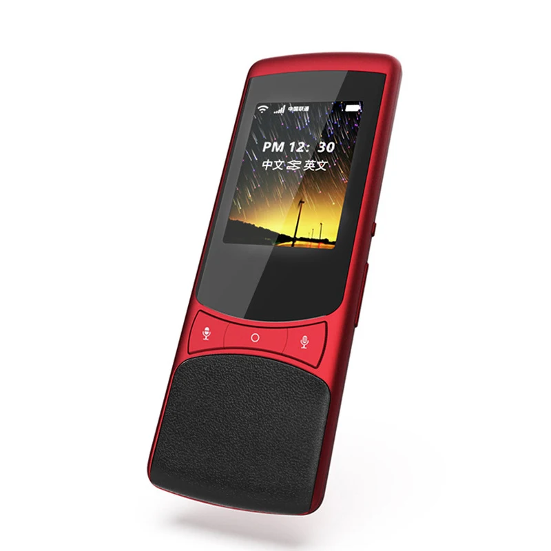 AI Smart Voice Translator 512 M/4 GB 51 language 4G/wifi E-SIM экран 2,4 дюйма камера шумоподавление микрофон 5 дней в режиме ожидания
