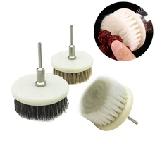 Электрическая Wenwan щетка желтая щетина кисть нанометр Jingang оливковый орех дисковая кисть патина ранняя Чистка
