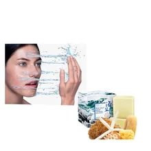 Отбеливающее и питательное твердое очищающее средство для лица, предотвращающее угревую сыпь, мыло для ванны, чтобы удалить клещей и добавить свежее козье молоко