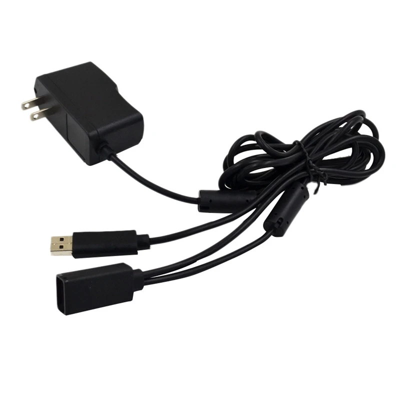 USB AC адаптер питания Замена зарядного устройства кабель Шнур для 360 Kinect (вилка США)