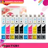 10pcs T1281 T1282 T1283 T1284 Ink cartridge Compatible for EPSON stylus S22 SX130 SX125 SX235W SX435W SX425W BX305F BX305FW ► Photo 2/6