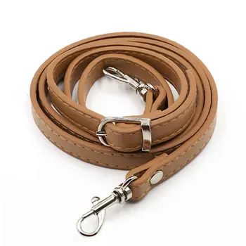 

120cm Solid Pin Buckle Single Shoulder Durable Adjustable Length Replacement Parts PU Leather Detachable Bag Strap DIY Belt
