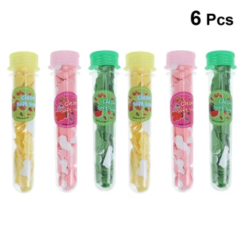 

6pcs Portable Soap Paper Cleaning Soap Paper Flakes Washing Cleaning Hand for Kitchen Toilet Outdoor Travel Camping Hiking A40