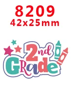 8209 30 шт мультфильм персонаж плоское украшение из смолы PR 8127 - Цвет: 8209