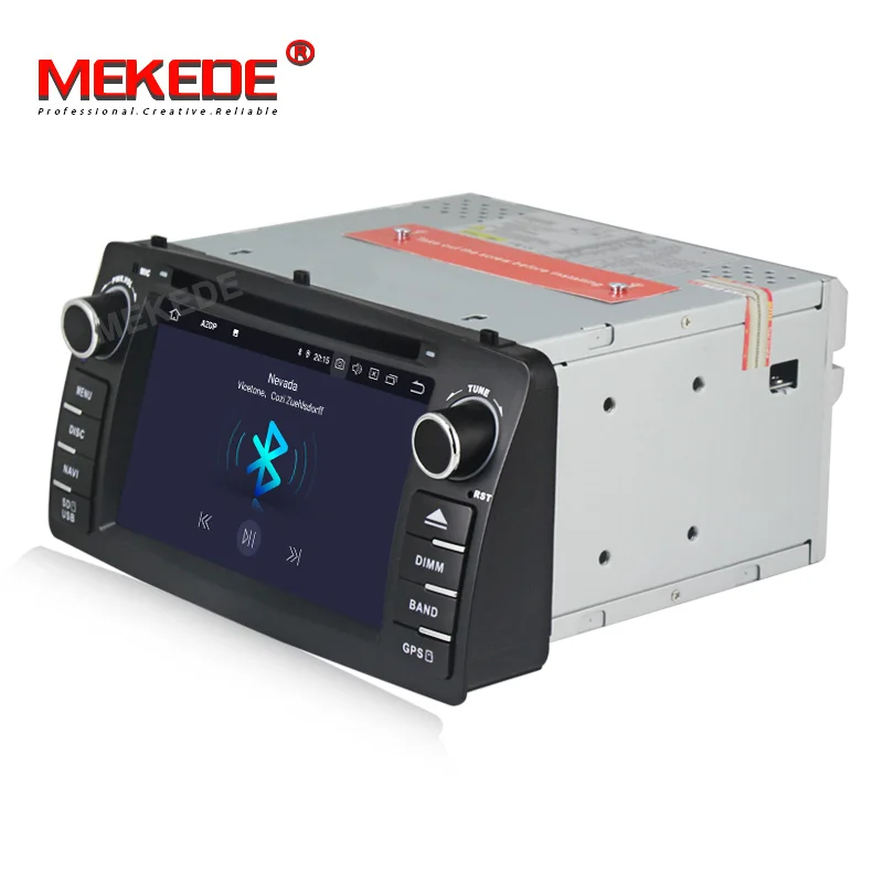 Excellent IPS DSP Android 9.0 4+64G car multimedia dvd player For Toyota Corolla E120 BYD F3 with GPS navigation radio stereo audio WIFI 3