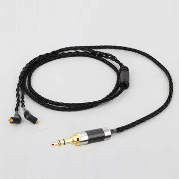

Preffair 3.5mm 2.5mm XLR 4.4mm 8 Core Silver Plated OCC Earphone Cable For Etymotic ER4 XR SR ER4SR ER4XR ER3sr er3se