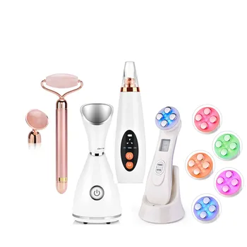 

Nano Ionic Facial Steamer Humidifier Blackhead Remover Kit Deep Cleaning Face Sprayer Cleaner Machine Skin Tightening